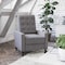 Flash Furniture Modern Gray Fabric Pushback Recliner SG-SX-80415N-GY-GG - alternate 1